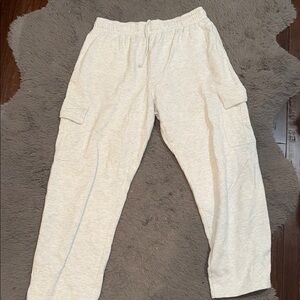 Garage light gray cargo sweats